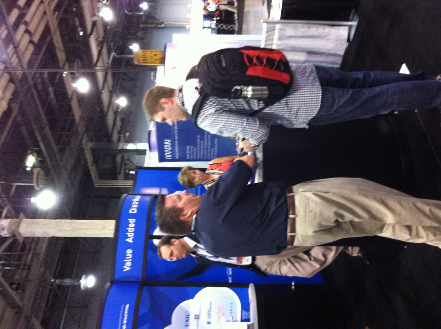 Networking em estandes de fornecedores de virtualização e nuvem no VMworld 2011